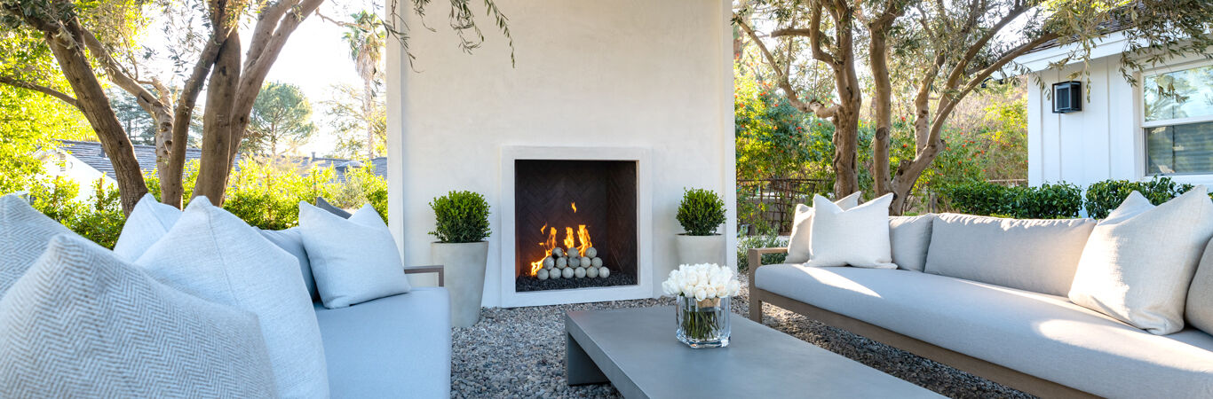 fireballs in outdoor fireplace fireballs in outdoor fireplace